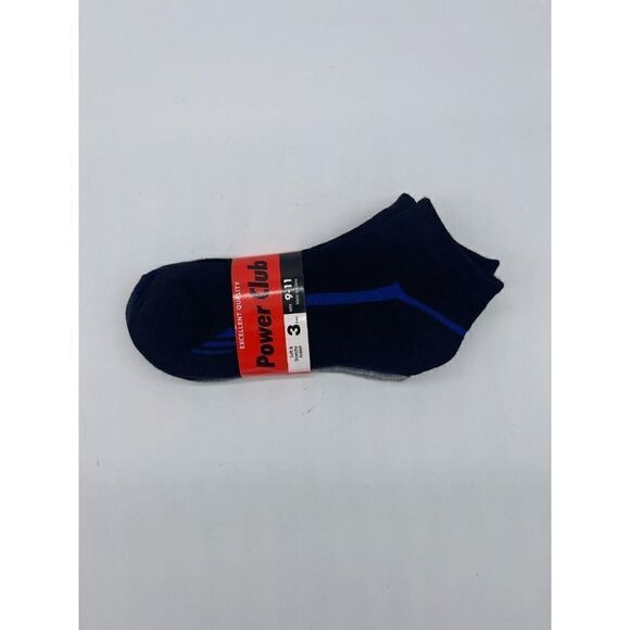 Power Club Unisex Socks Set of Three Sz 9-11 Multicolor Pack NWT - Picture 4 of 7